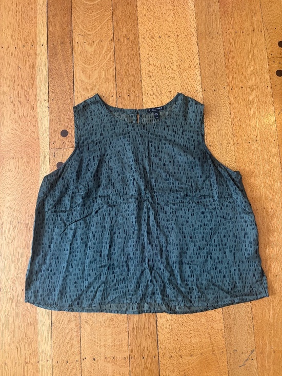 Tops - Eileen Fisher Silk Printed Tank Size 1x